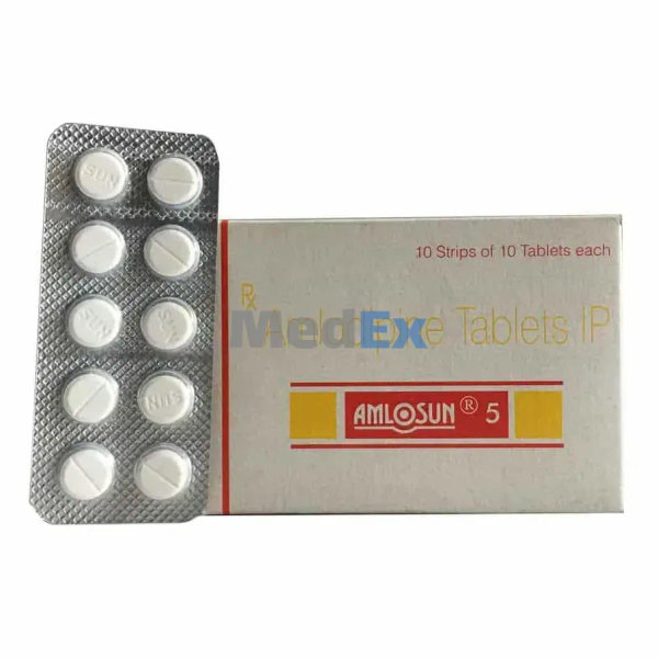 Amlosun 5 mg Packaging