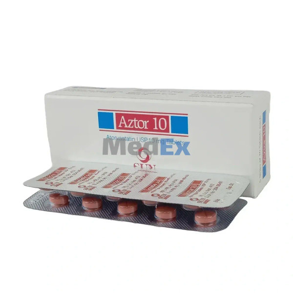 Aztor 10 mg Packaging