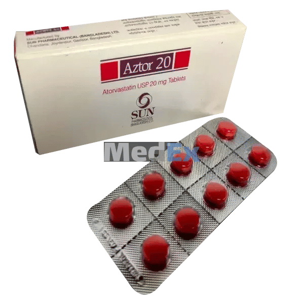Aztor 20 mg Packaging