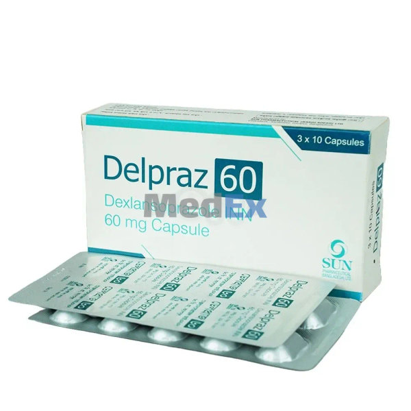 Delpraz 60 mg Packaging