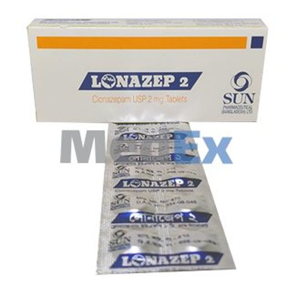 Lonazep 2 mg Packaging