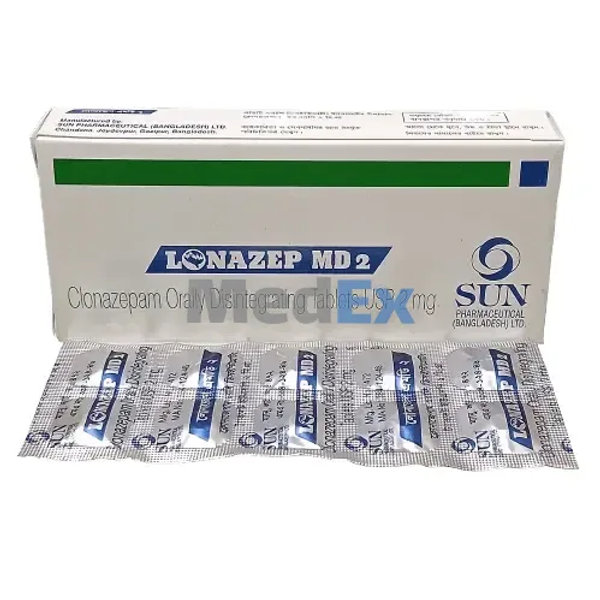 Lonazep MD 2 mg Packaging