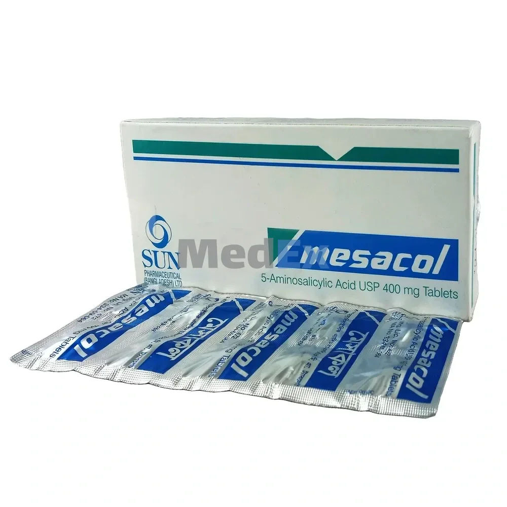Mesacol 400 mg Packaging
