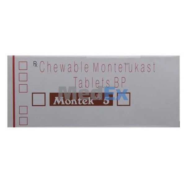 Montek 5 mg Packaging