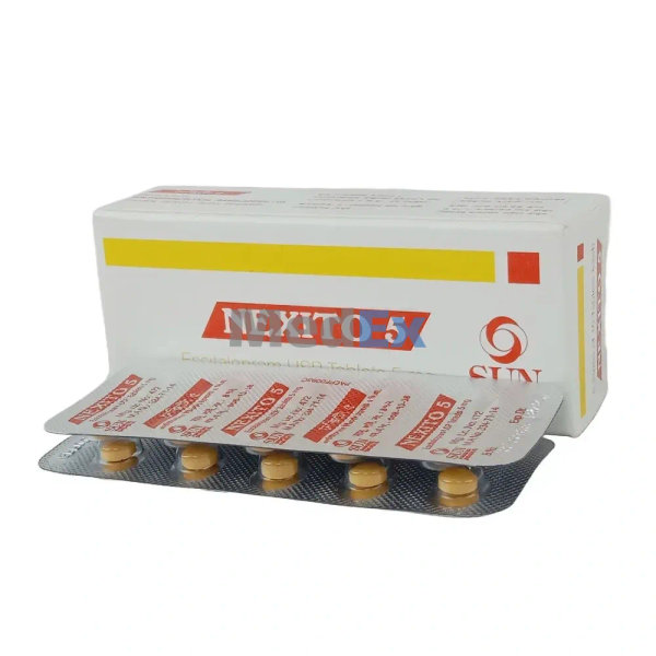 Nexito 5 mg Packaging