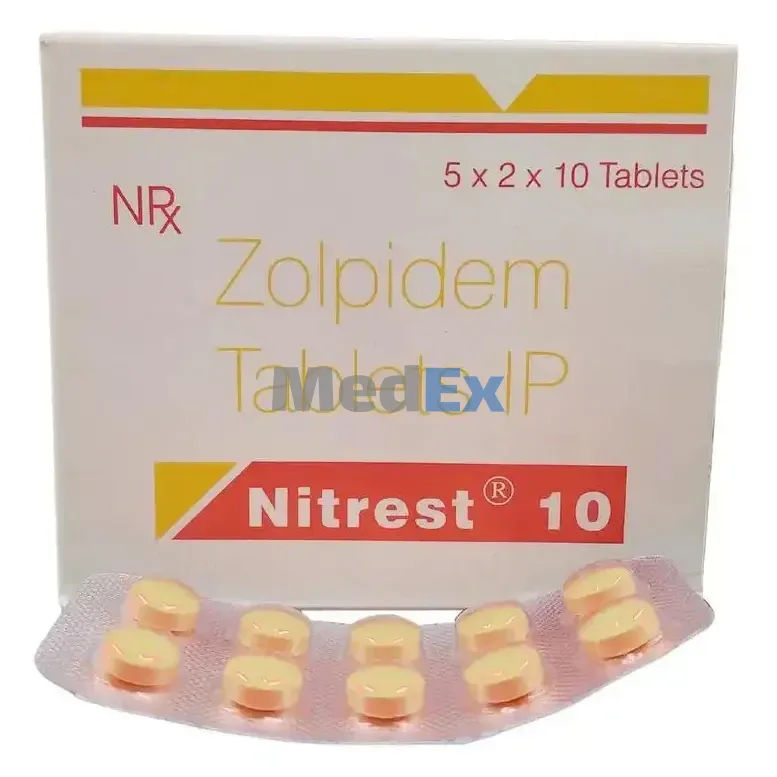 Nitrest 10 mg Packaging
