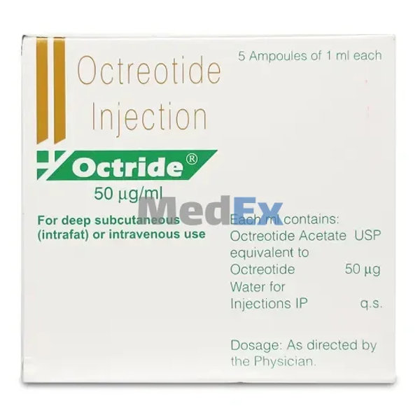 Octreotide 50 mcg/ml Packaging