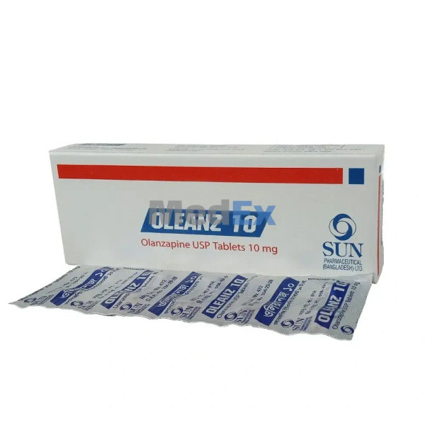 Oleanz 10 mg Packaging