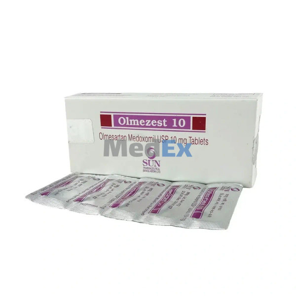 Olmezest 10 mg Packaging