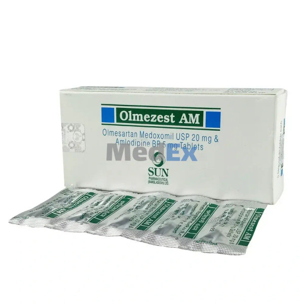 Olmezest AM 5 mg+20 mg Packaging