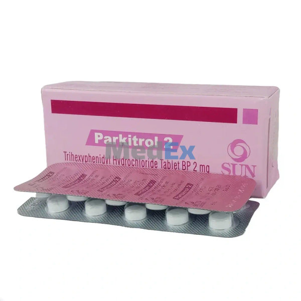 Parkitrol 2 mg Packaging