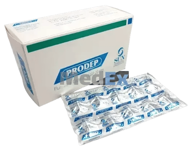 Prodep 20 mg Packaging