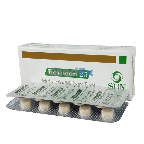 Revocon 25 mg Packaging