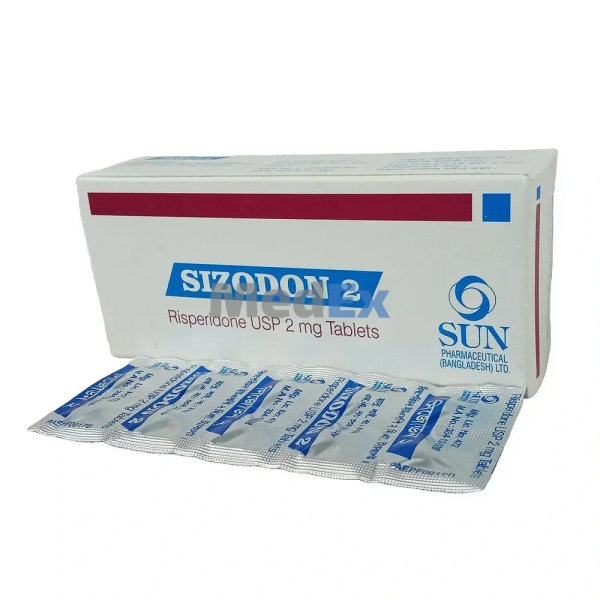 Sizodon 2 mg Packaging