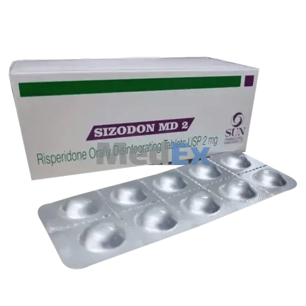 Sizodon MD 2 mg Packaging