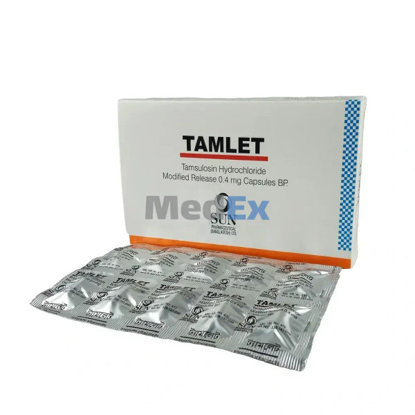 Tamlet 0.4 mg Packaging