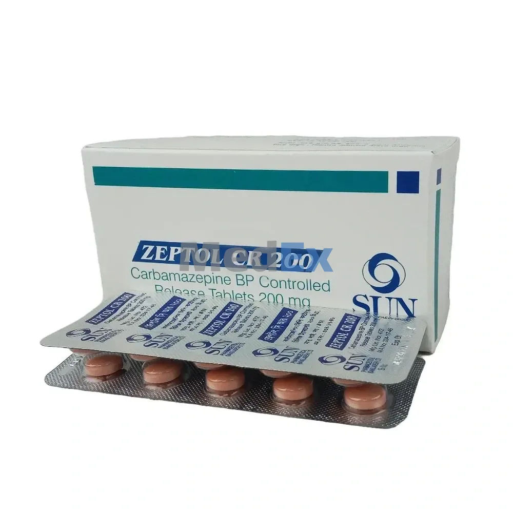 Zeptol CR 200 mg Packaging