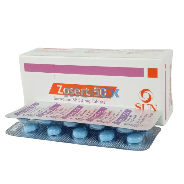 Zosert 50 mg Packaging