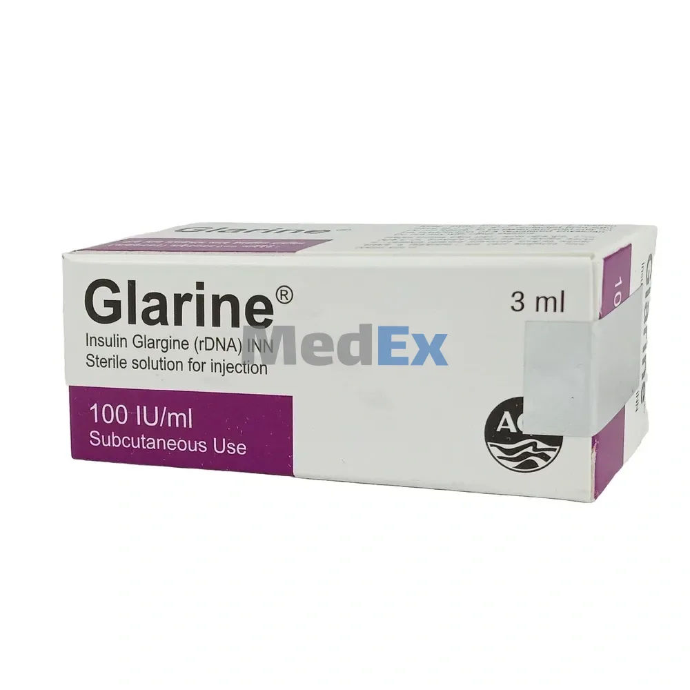 Glarine 100 IU/ml Packaging