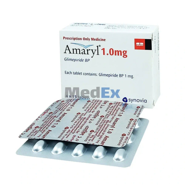 Amaryl 1 mg Packaging
