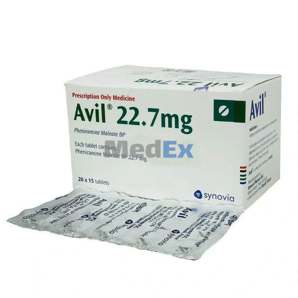 Avil 22.7 mg Packaging