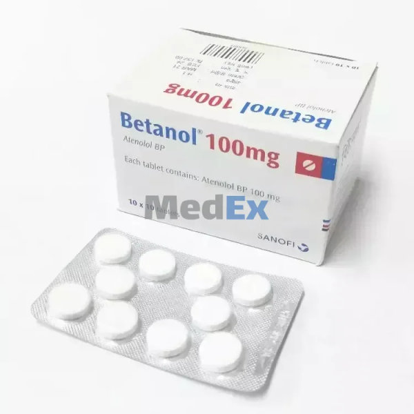 Betanol 100 mg Packaging