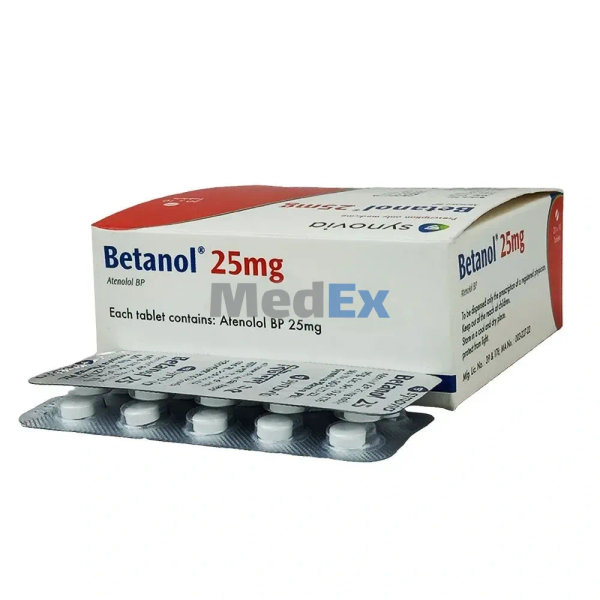 Betanol 25 mg Packaging