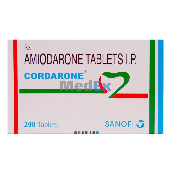 Cordarone 200 mg Packaging