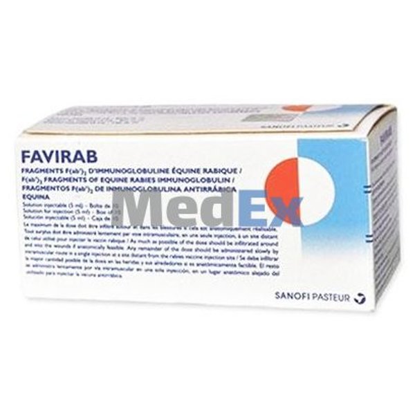 Favirab 1000 IU/5 ml Packaging