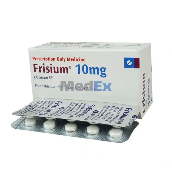 Frisium 10 mg Packaging