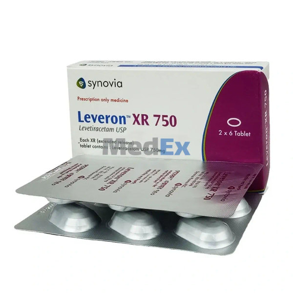 Leveron XR 750 mg Packaging