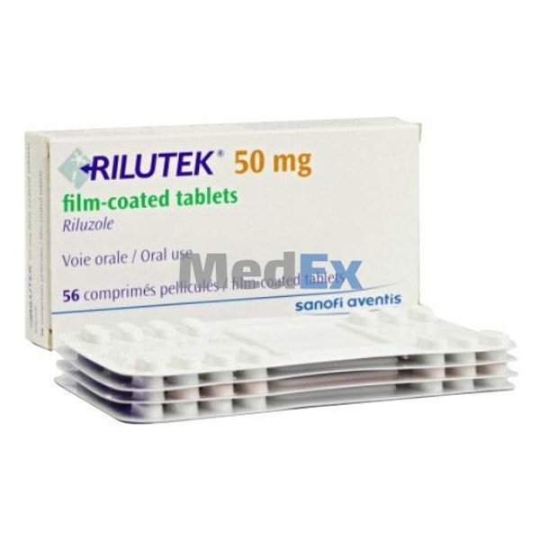 Rilutek 50 mg Packaging