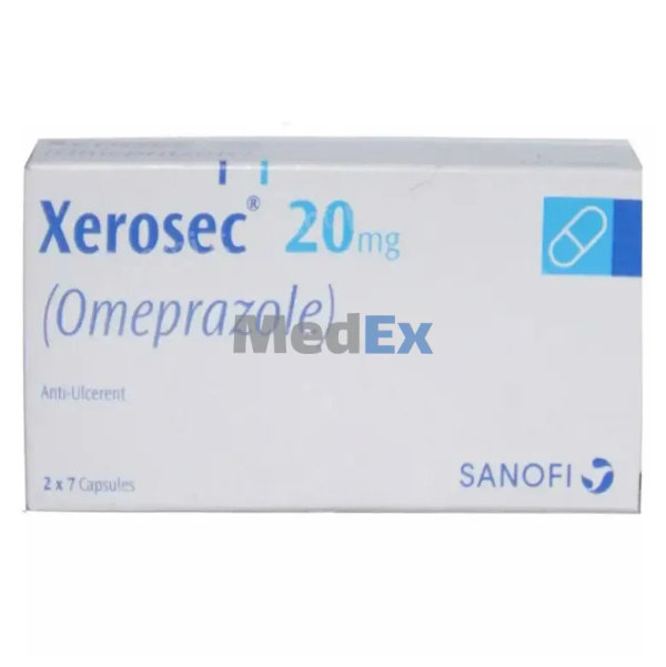 Xerosec 20 mg Packaging