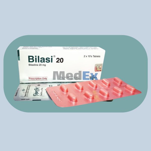 Bilasi 20 mg Packaging