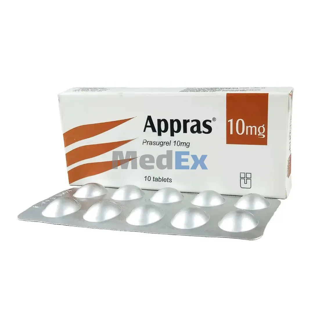 Appras 10 mg Packaging