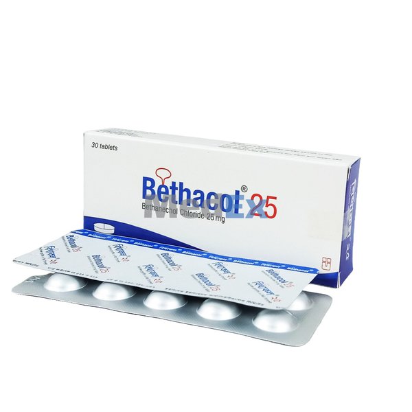 Bethacol 25 mg Packaging