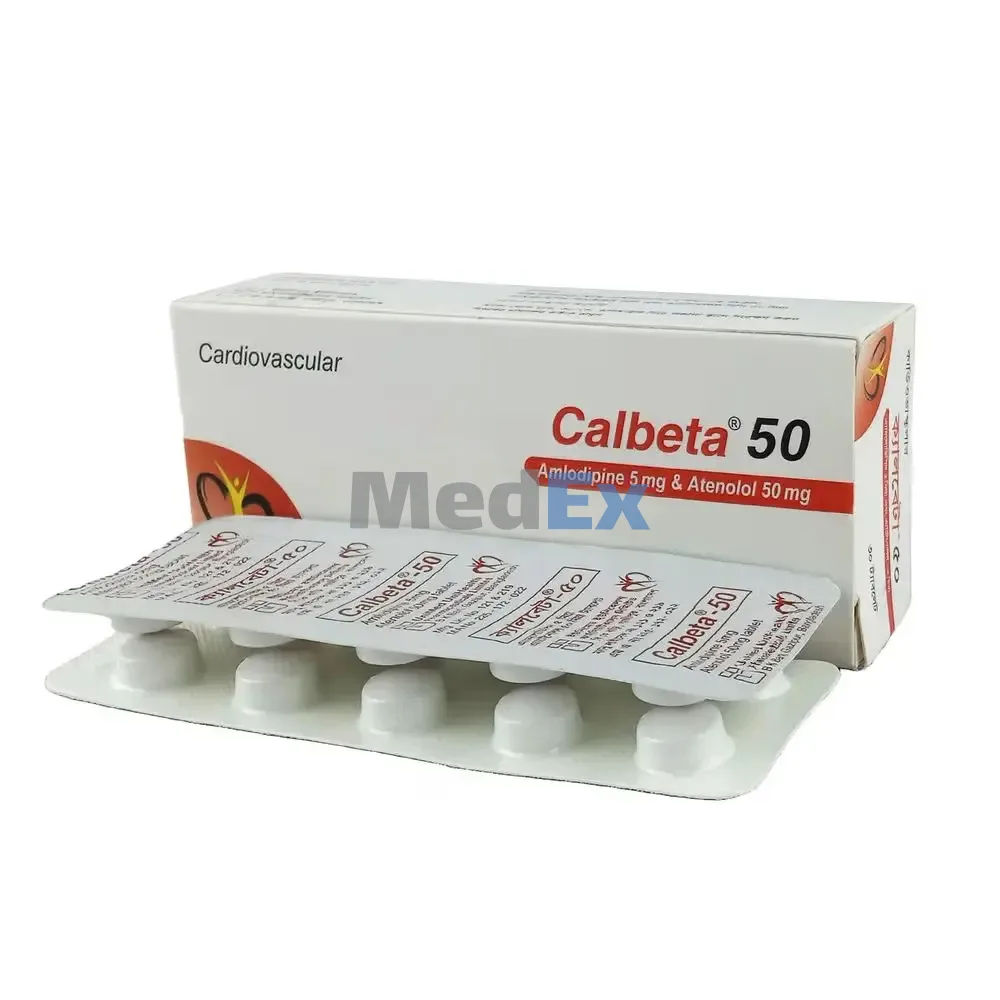 Calbeta 5 mg+50 mg Packaging