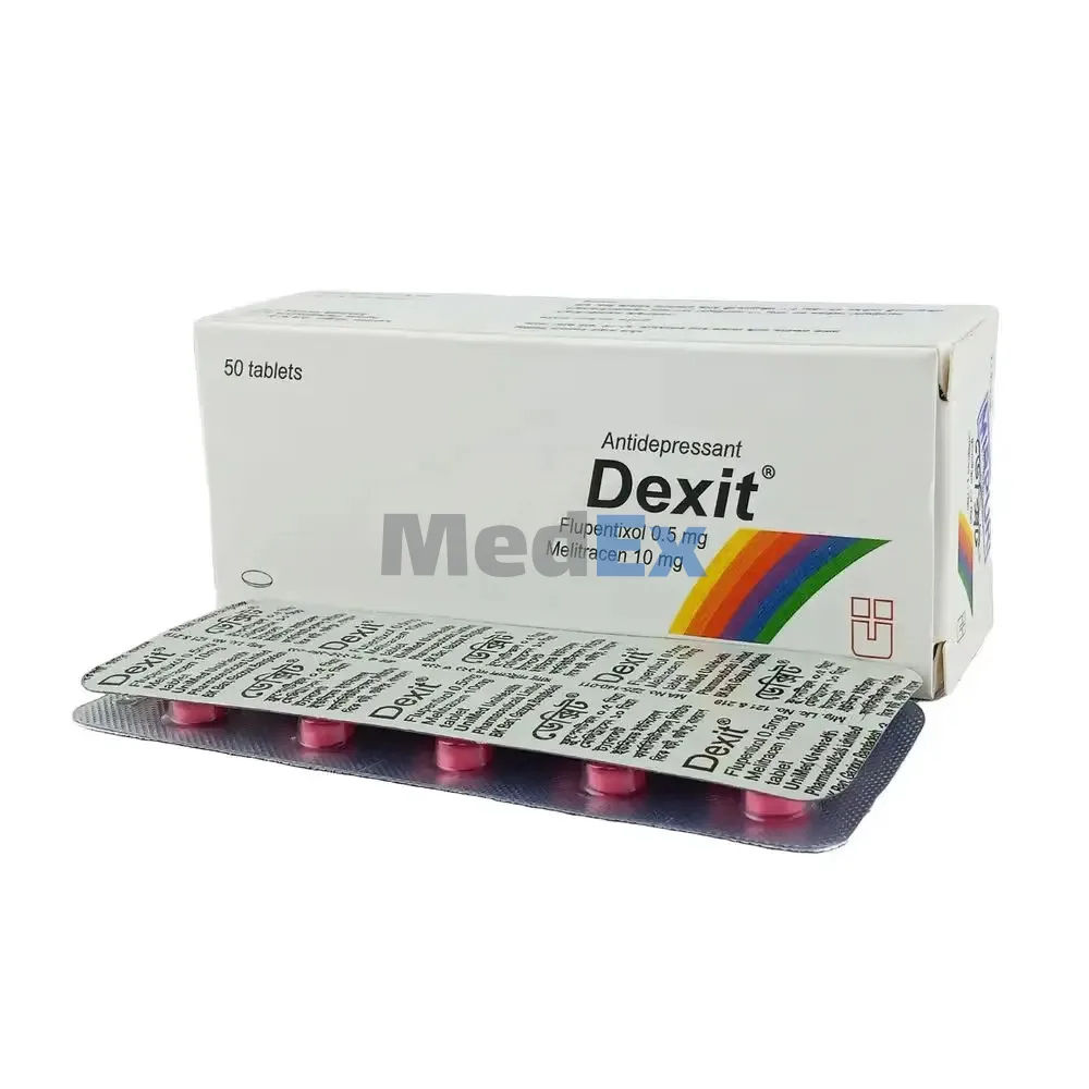 Dexit 0.5 mg+10 mg Packaging