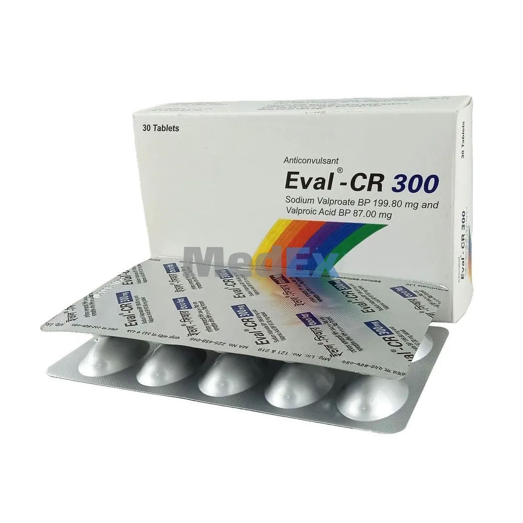 Eval CR 300 mg Packaging