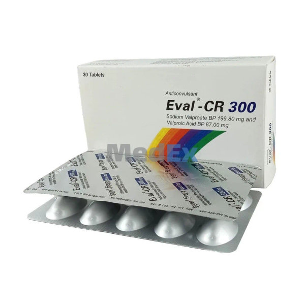 Eval CR 300 mg Packaging