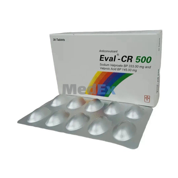 Eval CR 500 mg Packaging