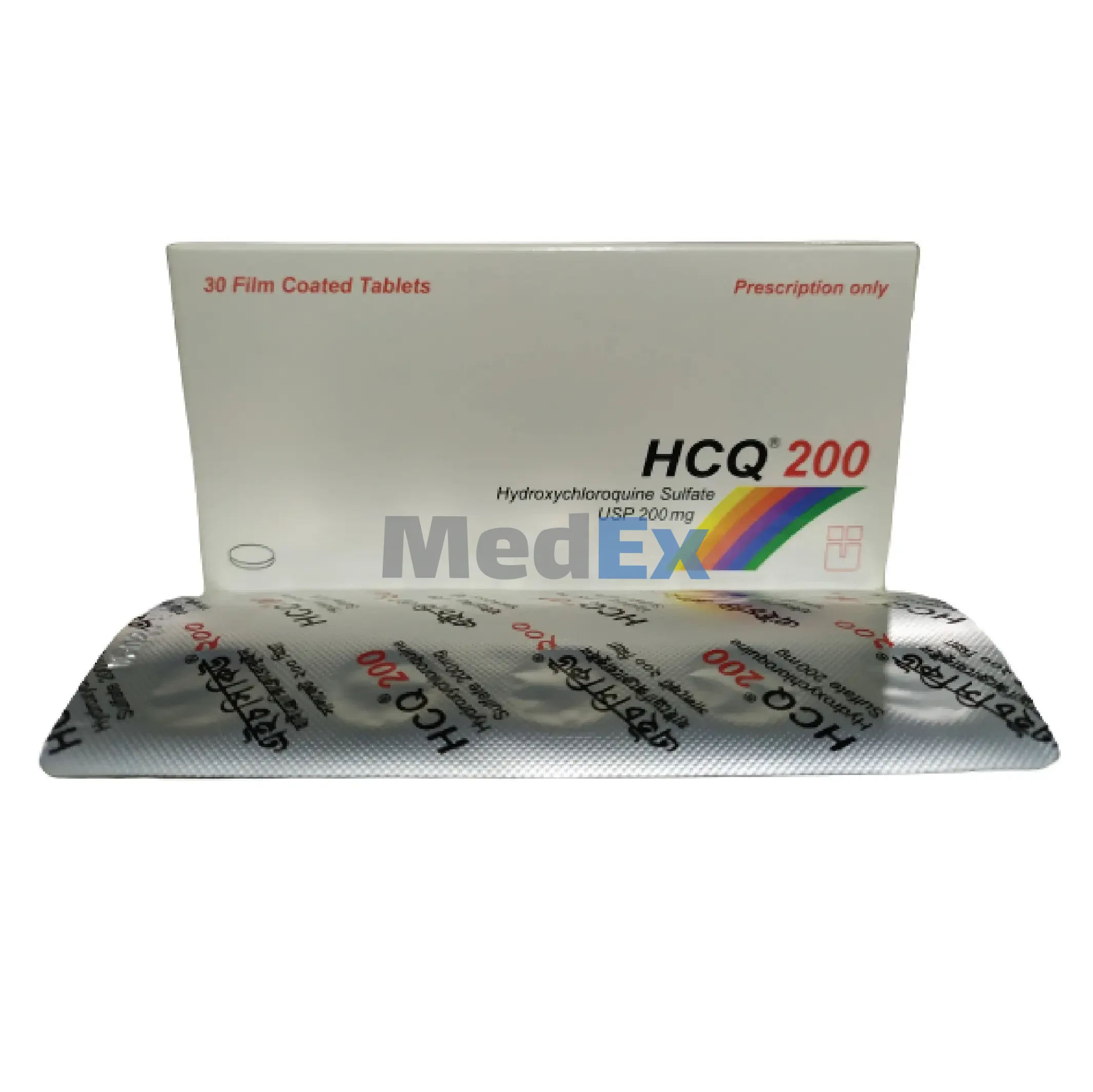 HCQ 200 mg Packaging
