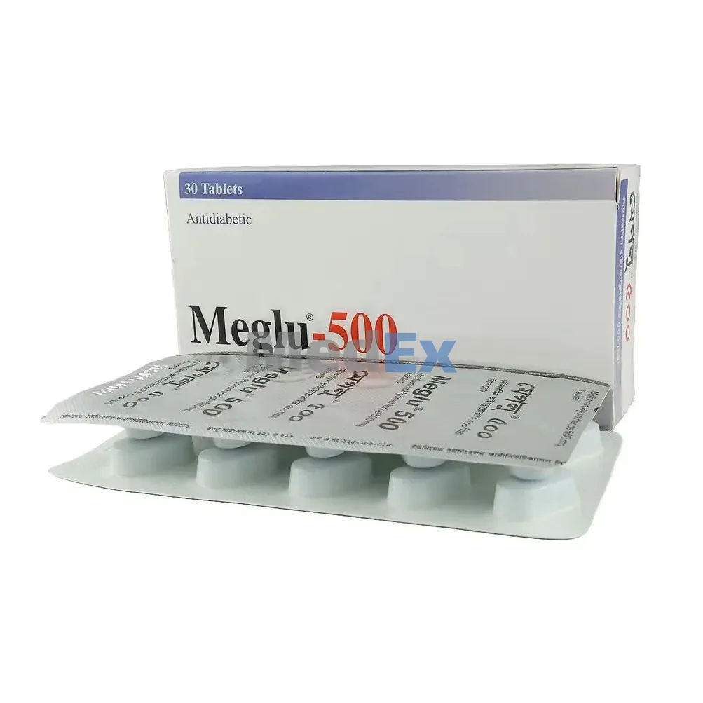 Meglu 500 mg Packaging