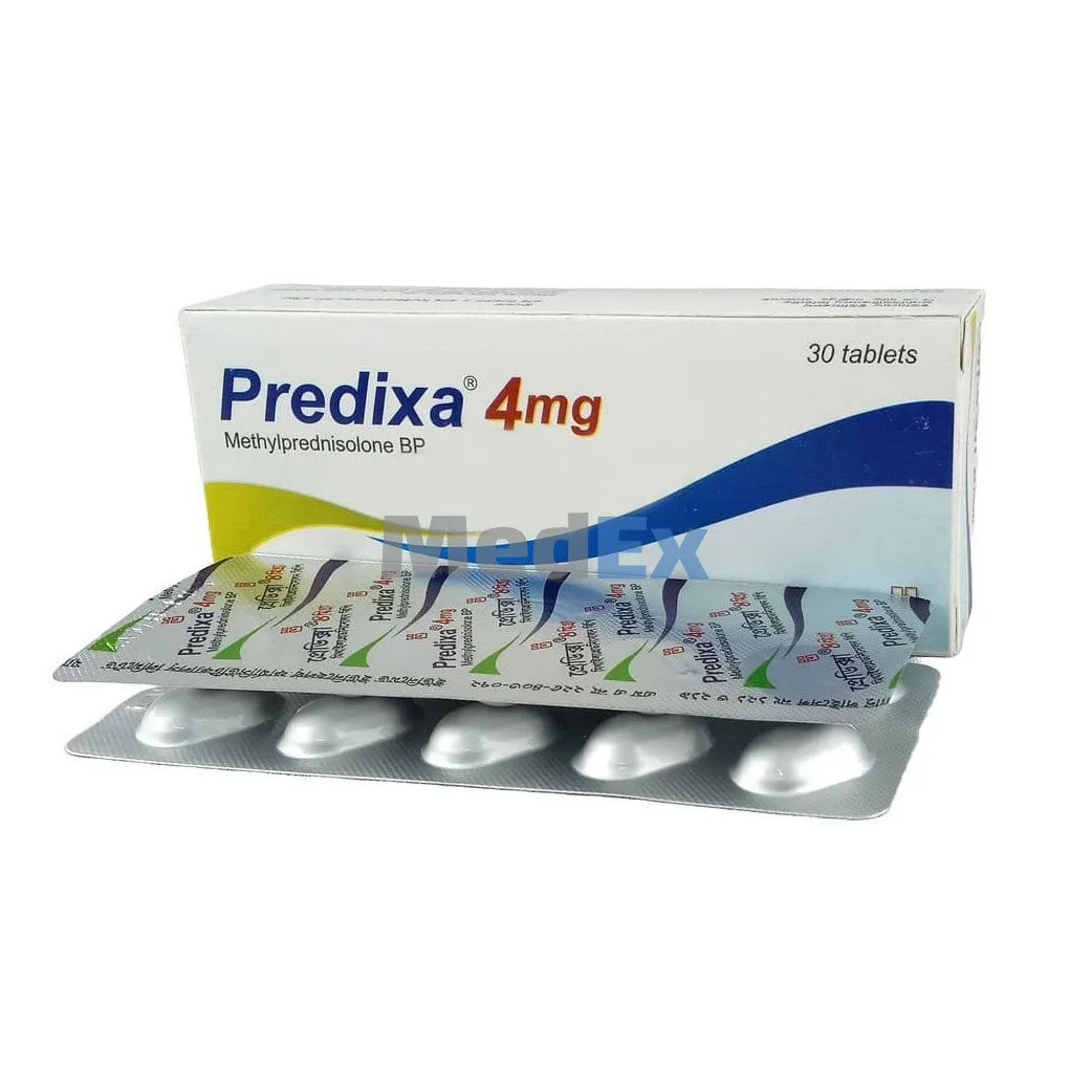 Predixa 4 mg Packaging