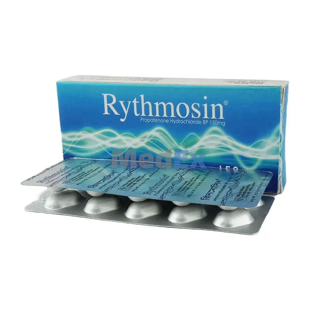 Rythmosin 150 mg Packaging