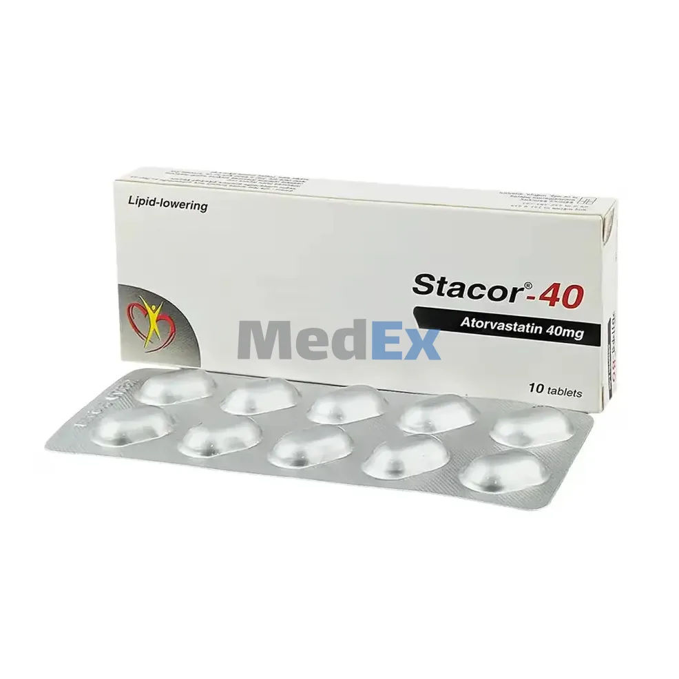 Stacor 40 mg Packaging