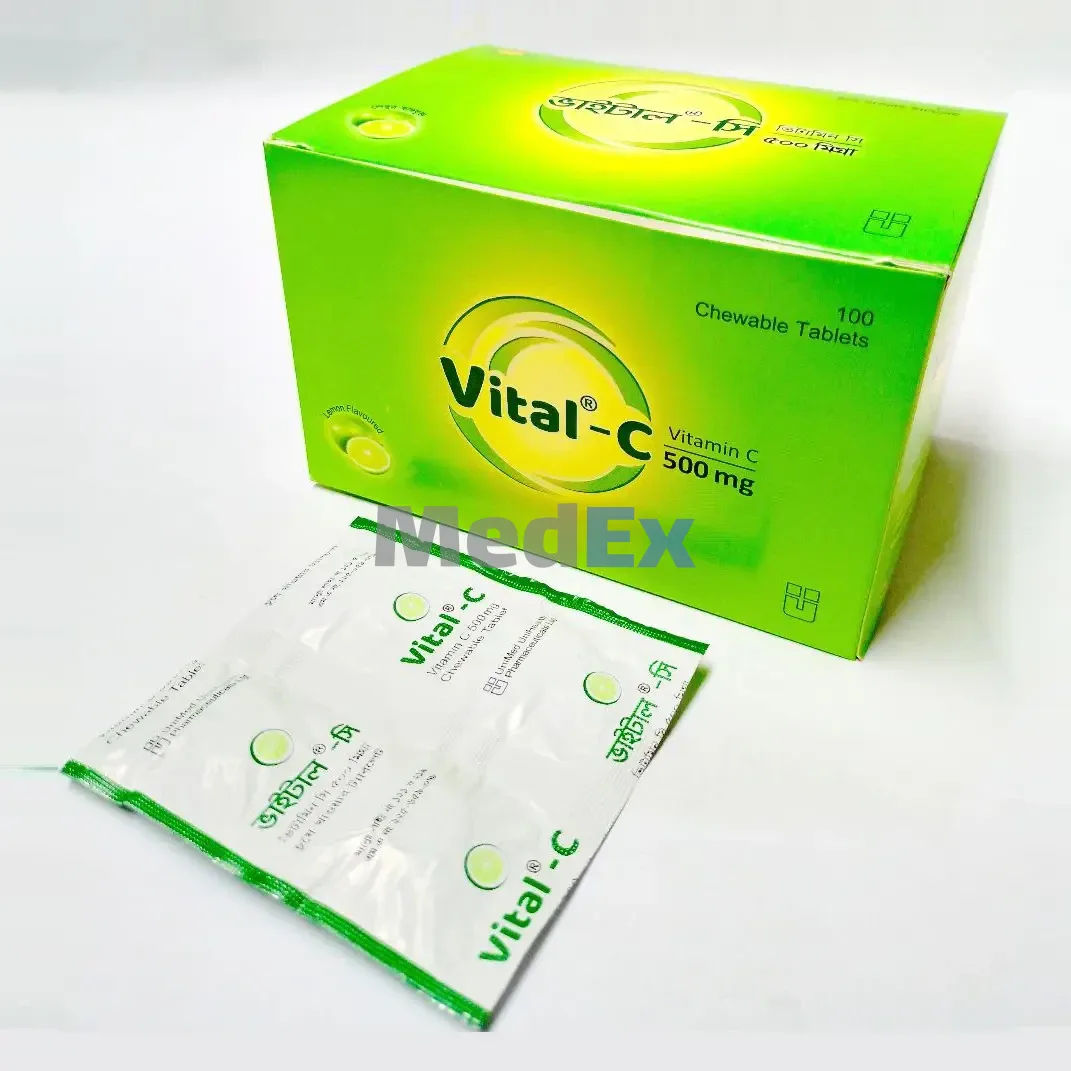 Vital-C 500 mg Packaging