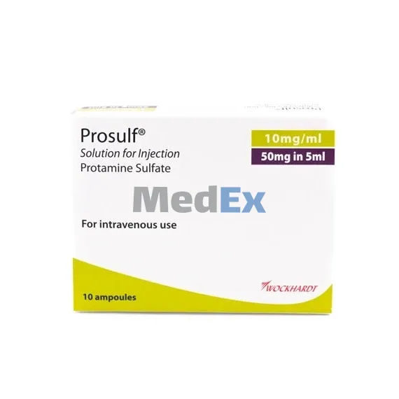 Prosulf 10 mg/ml Packaging