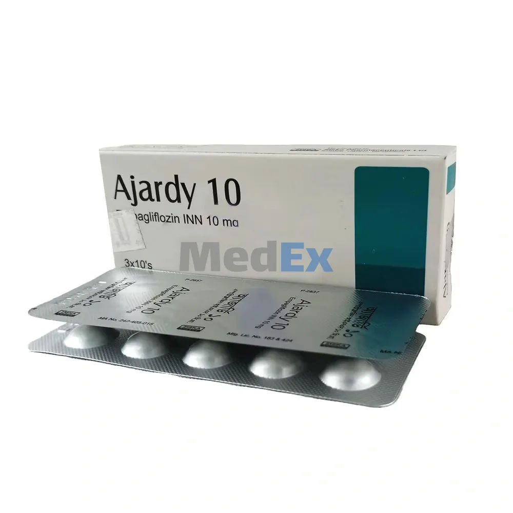 Ajardy 10 mg Packaging