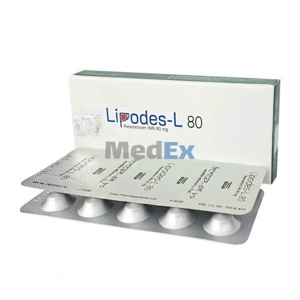 Lipodes-L 80 mg Packaging